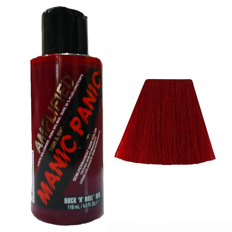 Усиленная краска для волос Rock 'n' Roll Red Amplified™ Squeeze Bottle - Manic Panic